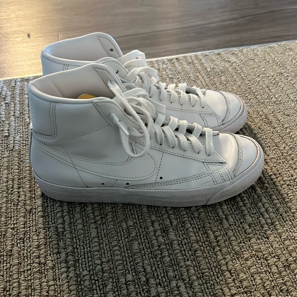 Women’s White Nike Blazers